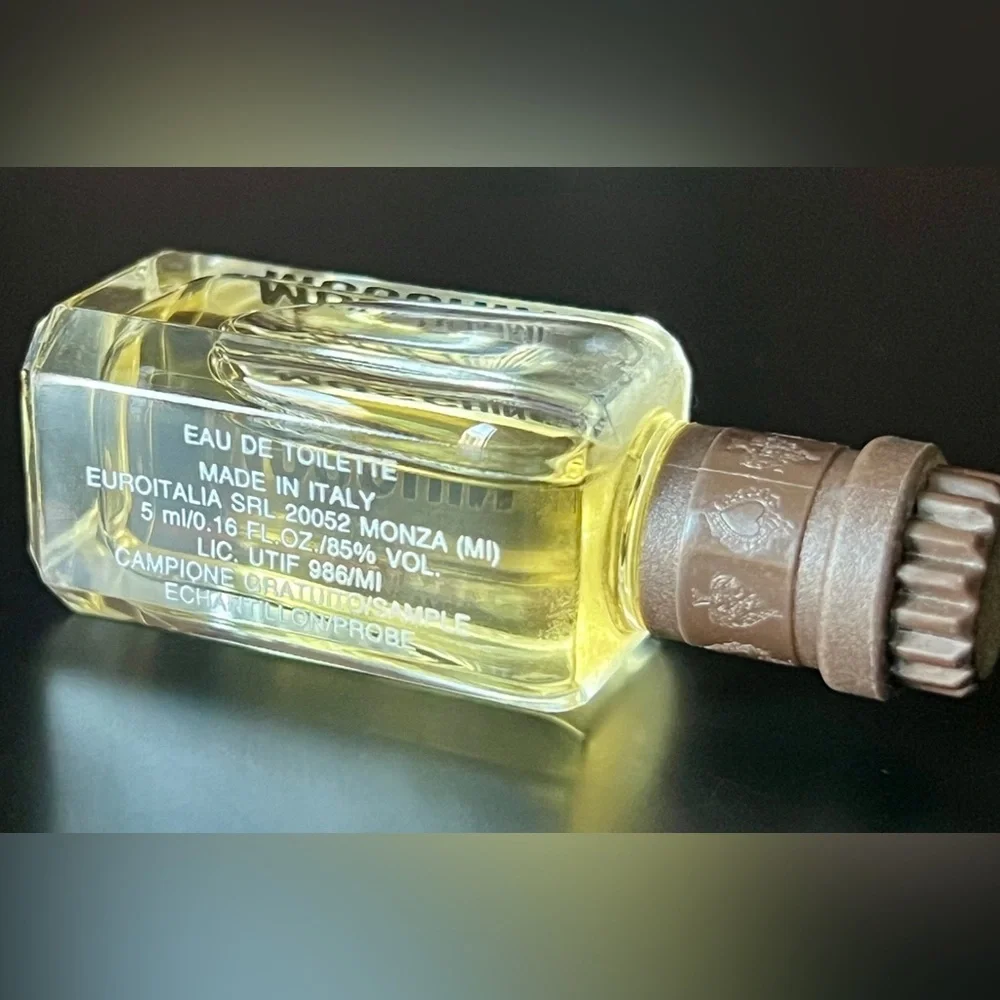 NEW MOSCHINO POUR HOMME by MOSCHINO MINI EDT for Men 5 ml/.16 oz ~ VINTAGE